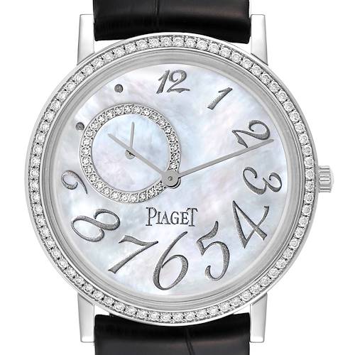 Photo of Piaget Altiplano Mother Of Pearl White Gold Diamond Mens Watch GOA31106